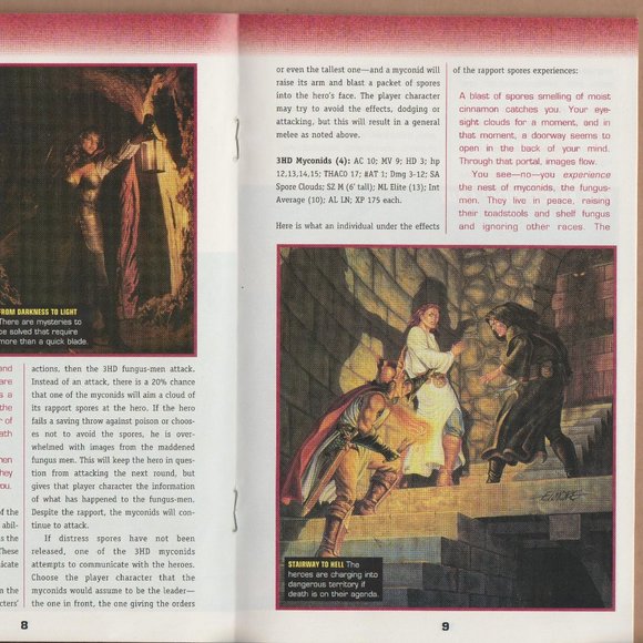 Advanced Dungeons & Dragons AD & D 25TH Anniversary Warriors Of The Gray Queen - Picture 6 of 6